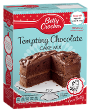 Picture of BETTY CROCKER TEMPTING CHOC CAKE MIX 425G